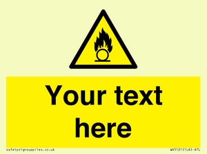 Custom Oxidising Sign